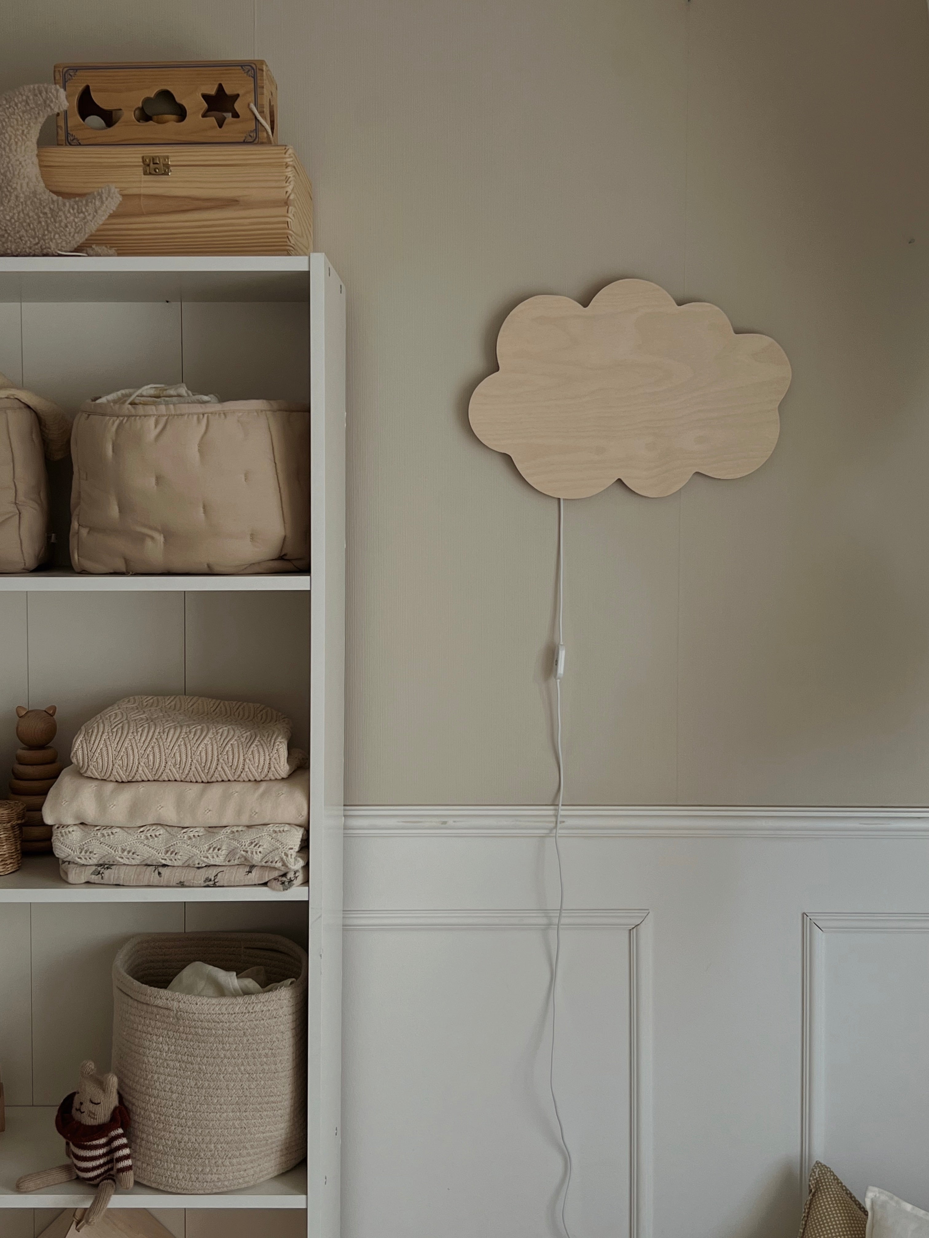 Applique murale veilleuse Nuage